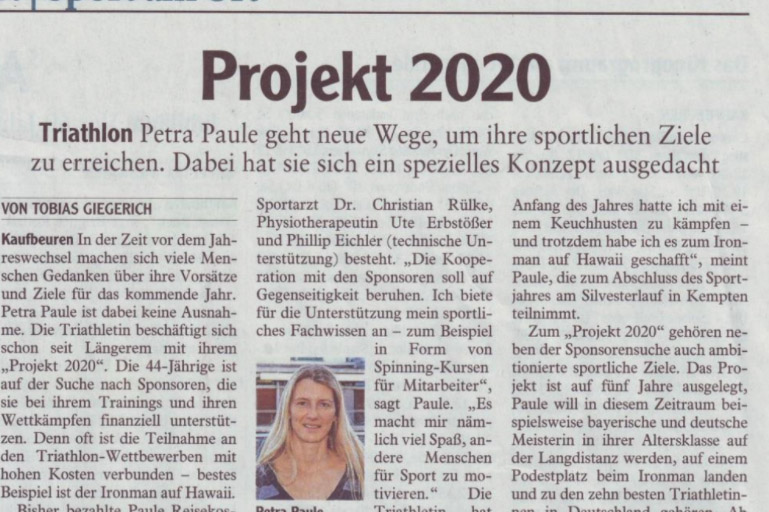 Projekt 2020